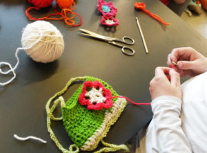 Atelier crochet Lans en Vercors - modèle de Sylvie Damey