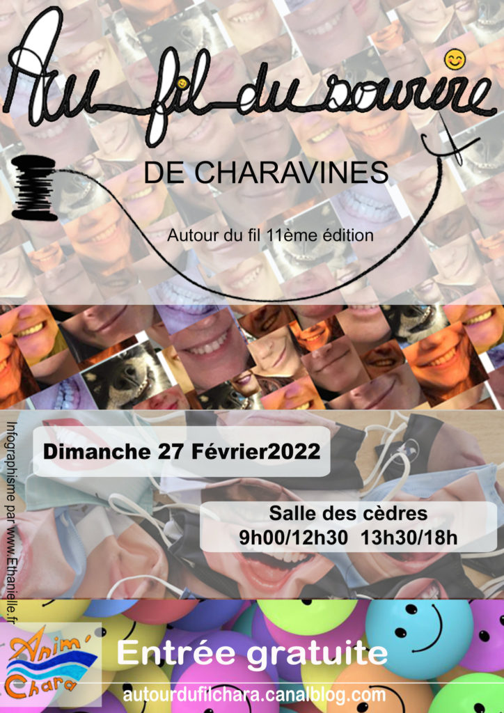 Salon Autour du fil, laine et couture à Charavines (38 Isère) le 27 février 2022